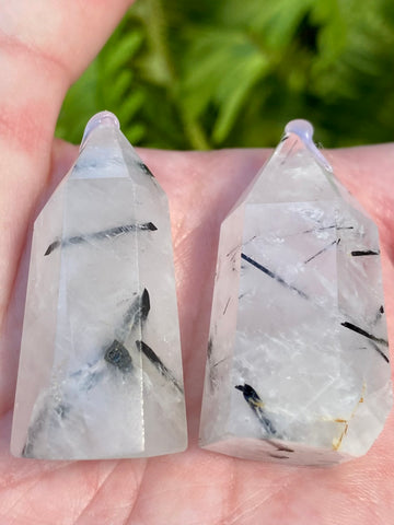 Tourmalinated Quartz Generator - Morganna’s Treasures 