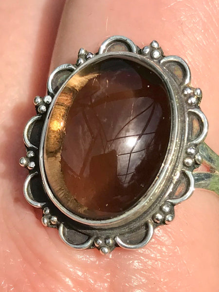 Smoky Quartz Ring Size 8 - Morganna’s Treasures 