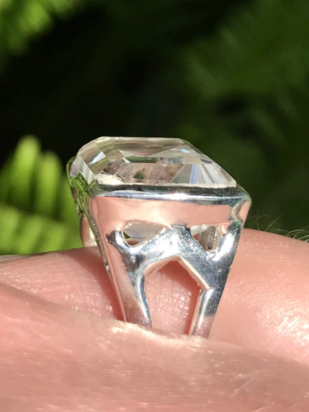 Clear Quartz Ring Size 6.25 - Morganna’s Treasures 