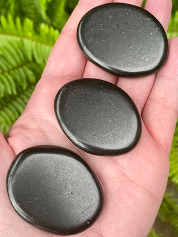 Shungite Palm Stones - Morganna’s Treasures 