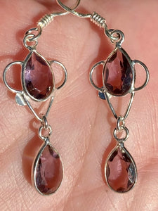 Purple Amethyst Earrings - Morganna’s Treasures 