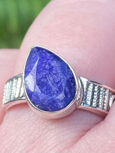 Blue Sapphire Ring Size 8.5 - Morganna’s Treasures 