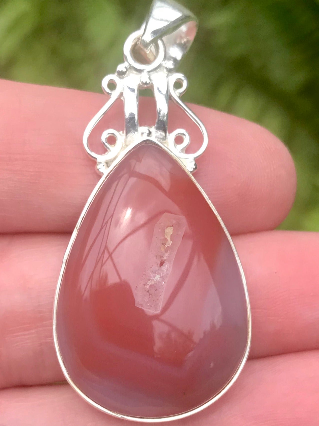 Botswana Agate Pendant - Morganna’s Treasures 