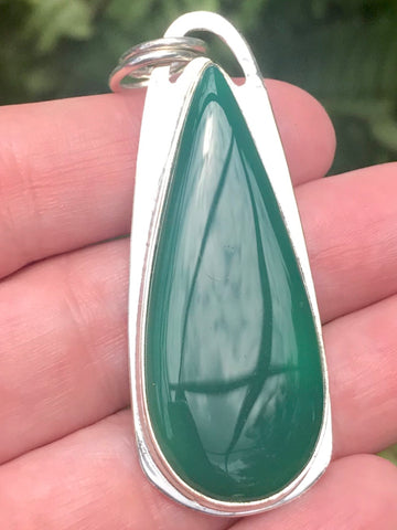 Green Onyx Pendant - Morganna’s Treasures 