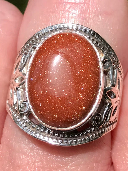 Goldstone Ring Size 7.5 - Morganna’s Treasures 