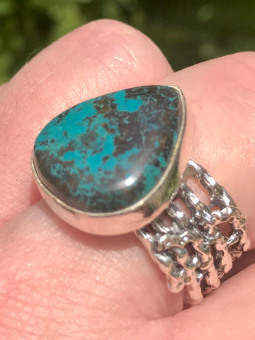 Chrysocolla Ring Size 7.5 - Morganna’s Treasures 