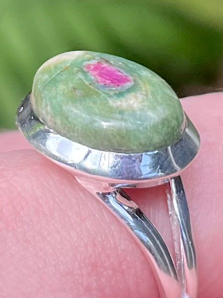 Ruby in Fuschite Ring Size 8 - Morganna’s Treasures 