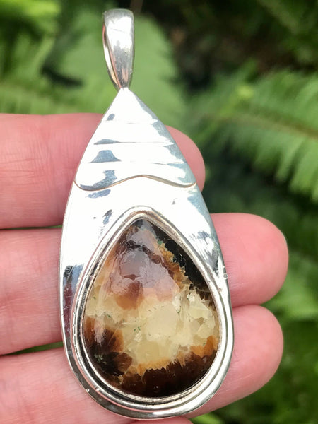 Septarian (Dragon's Stone) Pendant - Morganna’s Treasures 