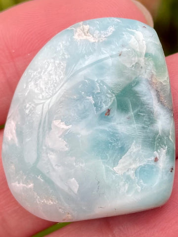 Larimar Palm Stone - Morganna’s Treasures 