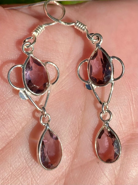 Purple Amethyst Earrings - Morganna’s Treasures 