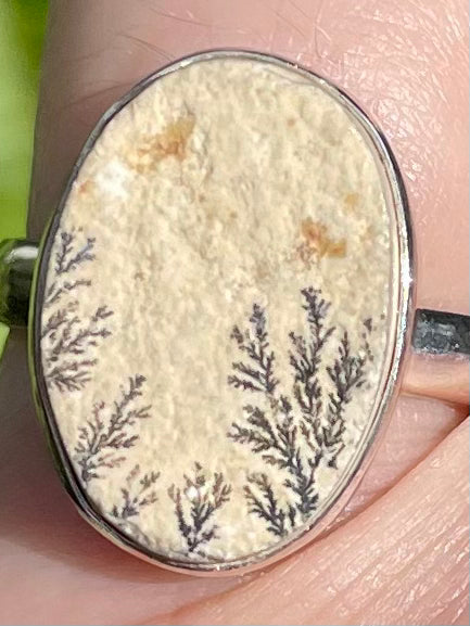 Psilomelane Dendrite Ring Size 6.5 - Morganna’s Treasures 