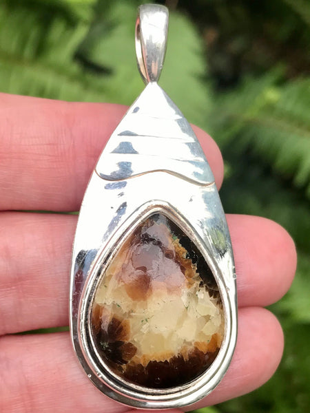 Septarian (Dragon's Stone) Pendant - Morganna’s Treasures 