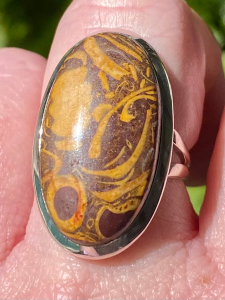 Marium Jasper Ring Size 7.5 - Morganna’s Treasures 