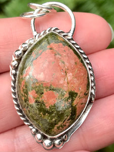 Unakite Pendant - Morganna’s Treasures 