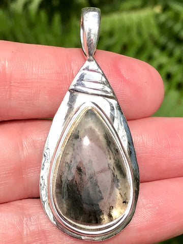 Tourmanilated Quartz Pendant - Morganna’s Treasures 