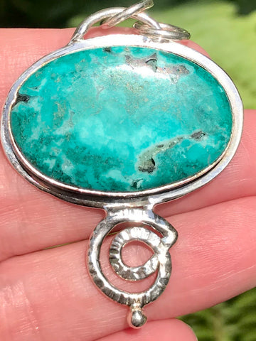 Chrysocolla Pendant - Morganna’s Treasures 