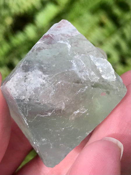 Large Fluorite Octohedron Stone - Morganna’s Treasures 