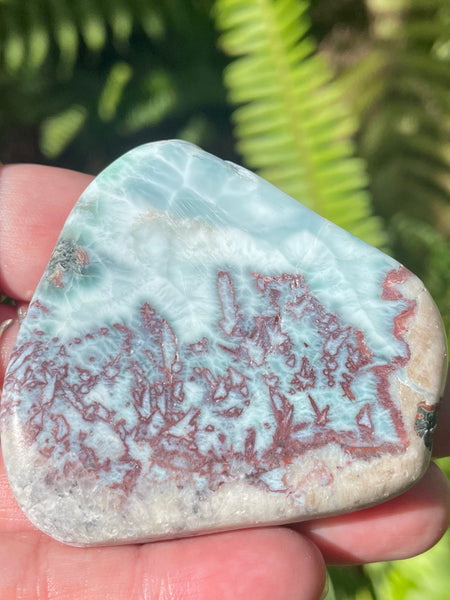 Larimar Palm Stone - Morganna’s Treasures 