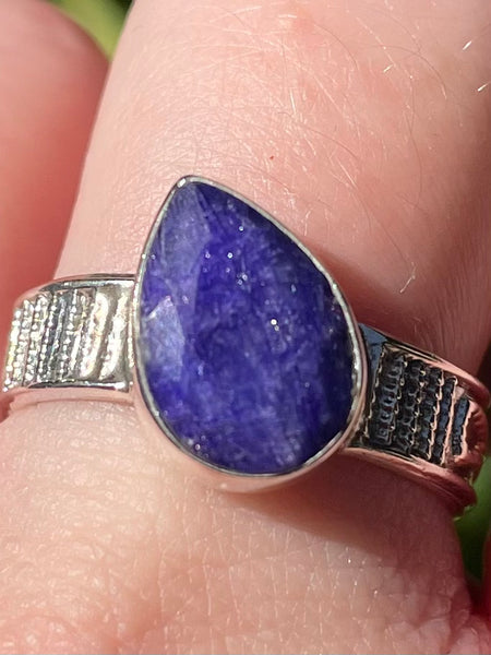 Blue Sapphire Ring Size 8.5 - Morganna’s Treasures 